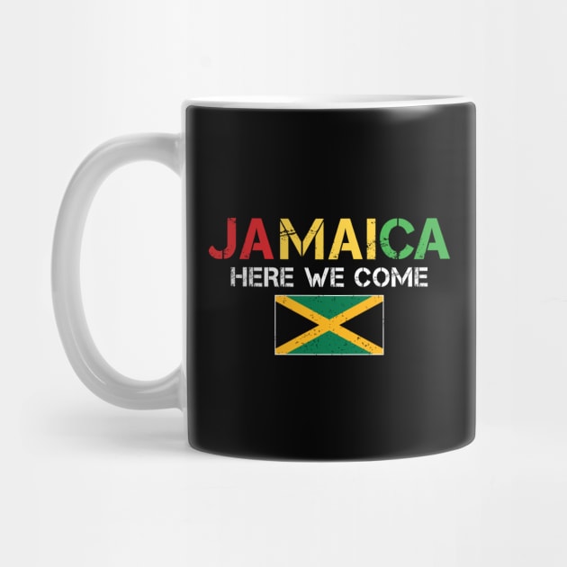 Jamaica Here We Come Matching Jamaican Family Vacation Trip by MetalHoneyDesigns